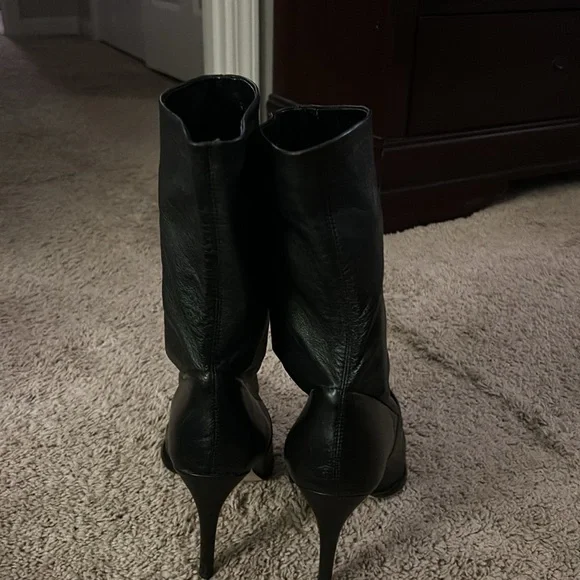 BCBGGeneration Leather Booties - Picture 4 of 6